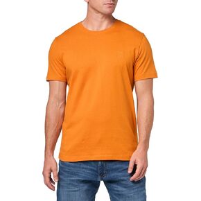BOSS Men's Tonal Woven Patch Logo Jersey T-Shirt