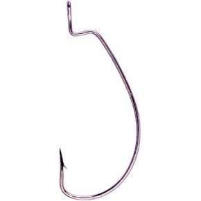 Lazer Sharp L092GK-3/0 خطاف دودة الفجوة الواسعة الإضافية ، 6 قطعة (بلاتينوم أسود)