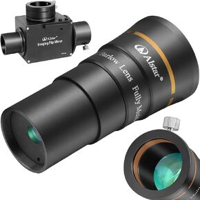 Alstar 1.25" 4-Elements 5X Barlow Lens - Bundle with - 1.25" Astrophotography Flip Mirror