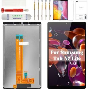 for Samsung Tab A7 Lite SM-T220 Screen Replacement for Samsung Galaxy Tab A7 Lite LCD Digitizer for SM-T220 Screen Replacement Touch Display Assembly Kits Black (Not for SM-T225 LTE Version)