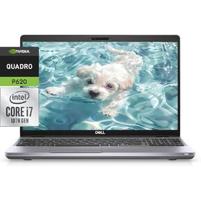 Dell Precision 3551 15.6" Notebook FHD (1920x1080) Workstation Laptop, Intel Core i7-10850H, NVIDIA Quadro P620 4GB, 16GB RAM, 512GB SSD, Thunderbolt, HDMI, RJ-45, Win10 Pro (Renewed)