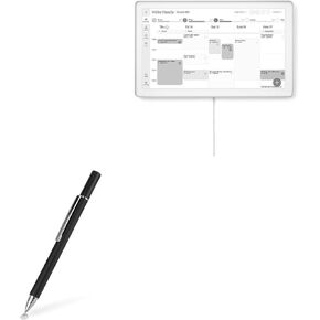 BoxWave Stylus Pen Compatible with Skylight Calendar Max (27 in) - FineTouch Capacitive Stylus, Super Precise Stylus Pen - Jet Black