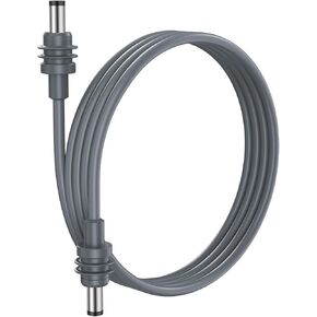 كابل Starlink 16.4 قدمًا ، كابل بديل Mini Starlink لـ Starlink Mini DC Power Cable مقاومة للماء (5M/16.4 قدم) رمادي (16.4) (16.4 قدمًا)