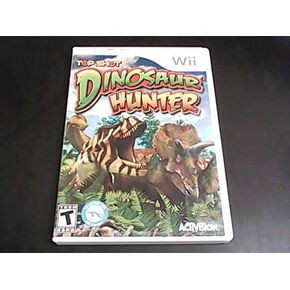 Top Shot Dinosaur Hunter (Game Only) Nintendo Wii (Renewed)