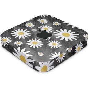 Glossy Glitter Skin متوافق مع Apple Mac Mini M2 Pro (2023) - الإقحوانات - قسط 3M فينيل الواقي غلاف ملصق - سهلة تطبيق | مصنوع في الولايات المتحدة الأمريكية من قبل Mayyskins