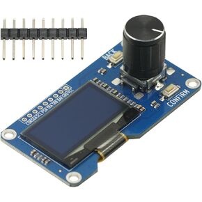 1.3 inch White OLED Display Screen Combined with EC11 Rotary Encoder Module IIC Interface for arduino