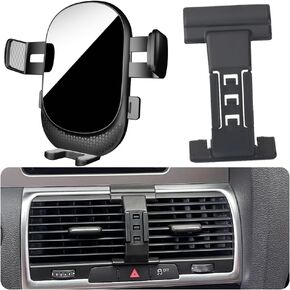 Car Phone Holder for Audi Q7/SQ7/Q8/SQ8/RSQ8 Auto Accessories [Only for Audi 2020-2025 Q7 / SQ7 / Q8 / SQ8 / RS Q8] [Auto Lock Hands Free Cell Phone Mount Car fits for iPhone & All Smartphones]