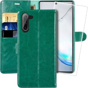 حالة محفظة Monasay متوافقة مع Galaxy Note 10 ، 6.3 بوصة ، [واقي الشاشة المضمّن] in Kuwait