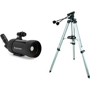 Celestron 52268 C90 Mak Spotting scope (Black) with Universal Smartphone Adapter