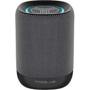TREBLAB - Bluetooth Speaker, 25H Playtime, TWS, 10W Portable Speakers, TF Card/USB Slot, RGB Lights, IPX5 Waterproof, Small Wireless Speaker for Home, Office, Outdoor