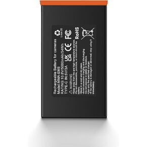 حزمة بطارية قابلة للشحن لـ Edge EM8 Series Cellular Trail Camera 5000mah Lithium-ion بطارية Moultrie Edge ، Edge 2 Pro Edge Pro ، Edge 2 (Black)