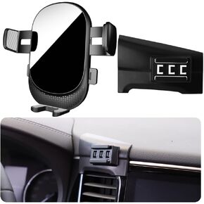 Car Phone Holder for Mitsubishi Outlander Accessories[Only for 2022-2024 Outlander & 2023-2025 Outlander PHEV 9-inch Screen][Verify Your Screen Size to Determine if it is Suitable][NO Fit 8″ Screen]
