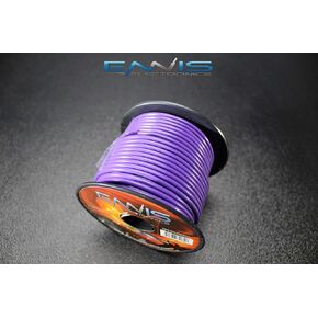 14 Gauge Wire Purple by ENNIS ELECTRONICS 100 FT Spool Primary Automotive AWG Copper CLAD