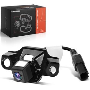 A-Premium Park Assist Camera Rear View Backup Reverse Camera Compatible with Select Lexus Models - 2016 IS200t, 2015 IS250, 2016-2019 IS300, 2015-2019 IS350 - Replace# 8679053040