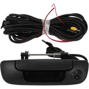No.55276237AA Tailgate Handle Backup Camera for Dodge for Ram 1500 Pickup 02-08 for Dodge for Ram 2500 Rear View Reversing Park Assist Camera 1 Set