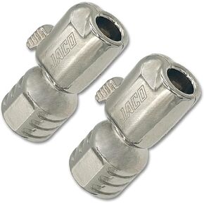 JACO Lightning S-Series Tire Air Chuck - 1/4" F-NPT | Open Flow (2 Pack)
