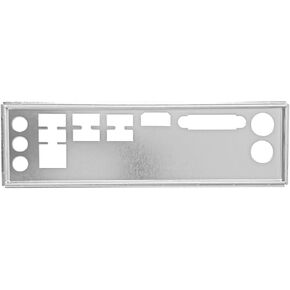 I/O IO Shield Motherboard Backplate Bracket Replacement for MSI B450M-A PRO MAX Motherboard Rear Baffle