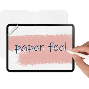 kwmobile Paper Feel Screen Protector Compatible with Apple iPad Pro 11" (2024) - Fingerprint Scratch Resistant - Paper Like for Writing and Sketching