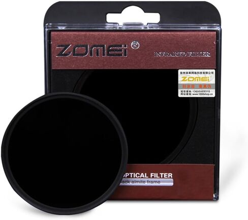 82mm 720nm Infrared Filters for Nikon, Sony, Olympus, Pentax, Tamron, Sigma & Other DSLR Cameras in Saudi Arabia
