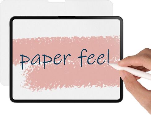 kwmobile Paper Feel Screen Protector Compatible with Apple iPad Pro 13" (2024) - Fingerprint Scratch Resistant - Paper Like for Writing and Sketching in Saudi Arabia