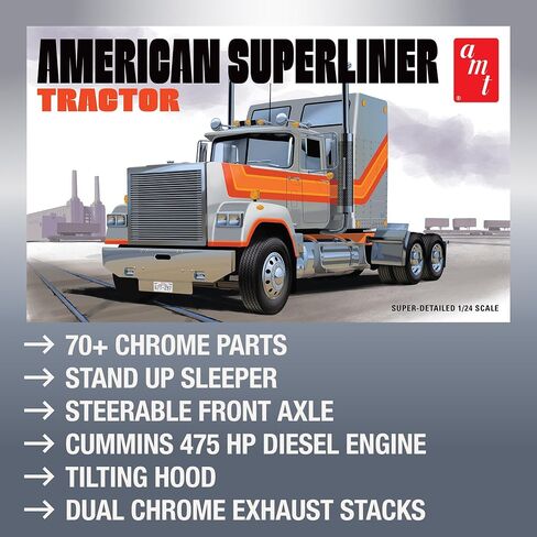 AMT Fruehauf 40' Reefer Trailer Watkins 1:25 Scale Model Kit in Saudi Arabia