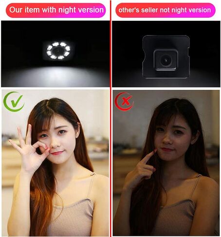 Waterproof Car Rear View Backup License Plate Light Camera 170 Degree Viewing Angle Night Vision for BMW X /1/3/5 Series E90 E91 E92 530I 530Li 320i 328i/X1 X3 X5 X6 M3 M1 E39 E46 E91 E88 E53 in Kuwait