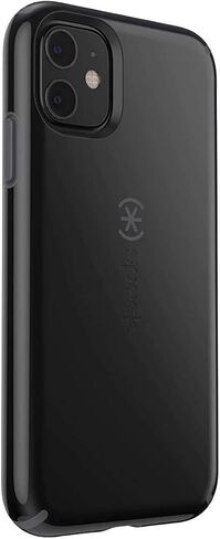 Speck iPhone 11 and iPhone XR Case - Drop Protection, Built for MagSafe Case for iPhone11 & iPhoneXR - Slim - Black, Black CandyShell Pro in Saudi Arabia