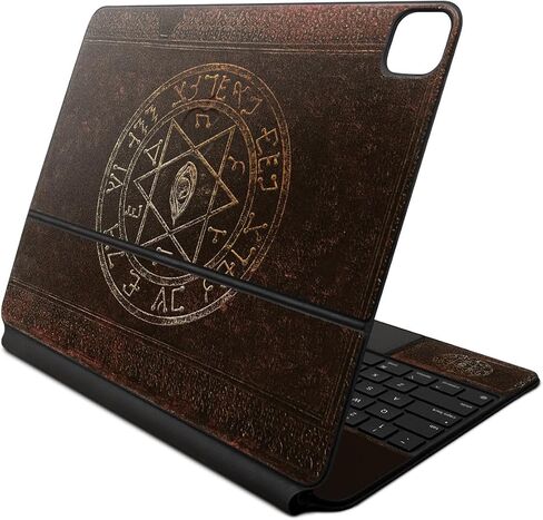 Carbon Fiber Skin Compatible with Apple Magic Keyboard for iPad Air 13-inch (M2) 2024 - Imposter - Premium 3M Vinyl Protective Wrap Decal Cover - Easy to Apply | Crafted in The USA by MightySkins in Saudi Arabia