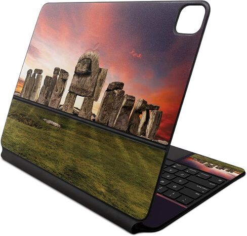 Carbon Fiber Skin Compatible with Apple Magic Keyboard for iPad Air 13-inch (M2) 2024 - Imposter - Premium 3M Vinyl Protective Wrap Decal Cover - Easy to Apply | Crafted in The USA by MightySkins in Saudi Arabia