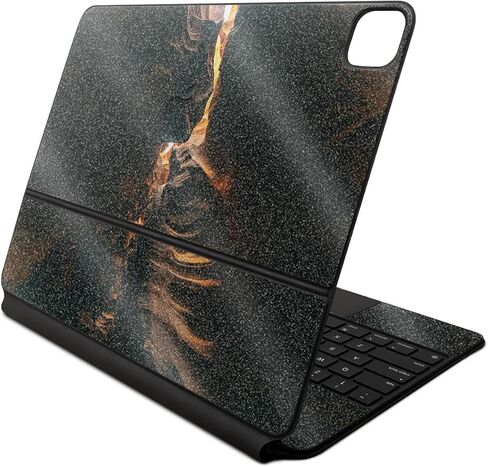 Carbon Fiber Skin Compatible with Apple Magic Keyboard for iPad Air 13-inch (M2) 2024 - Imposter - Premium 3M Vinyl Protective Wrap Decal Cover - Easy to Apply | Crafted in The USA by MightySkins in Saudi Arabia