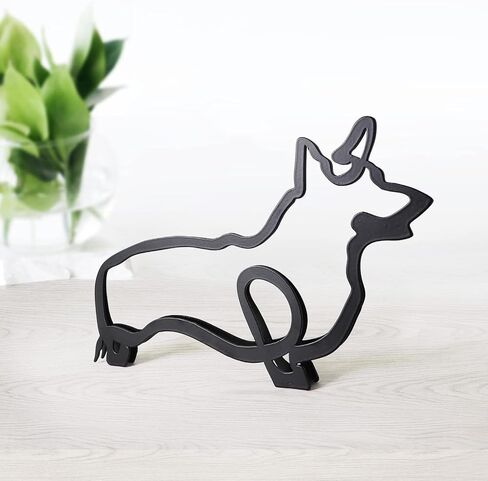 KOLYMAX Metal Cat Minimalist Art Wall Sculpture, Minimalist Abstract Cat Line Wall Art, Modern Minimalist Home Decoration Minimalist Living Room Wall Decoration in Kuwait