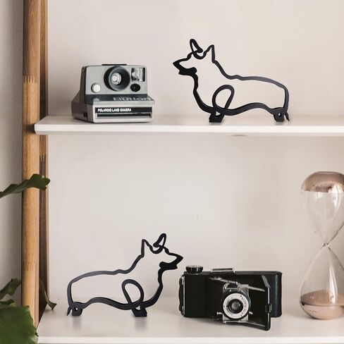 KOLYMAX Metal Cat Minimalist Art Wall Sculpture, Minimalist Abstract Cat Line Wall Art, Modern Minimalist Home Decoration Minimalist Living Room Wall Decoration in Kuwait