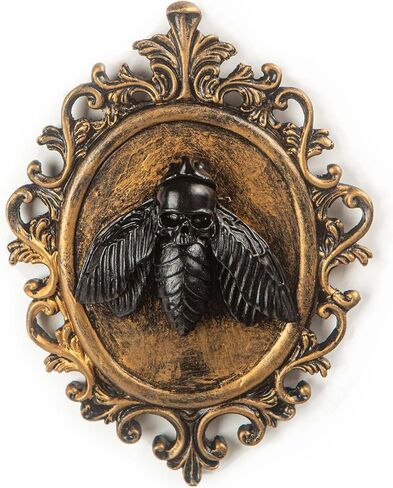 KVTTOZA عيد الميلاد الخفافيش رئيس جدار ديكور الحيوان رئيس جدار الذهب خمر جدار النحت ديكور المنزل الفن ديكور تمثال القوطية لغرفة المعيشة غرفة نوم الديكور in Kuwait