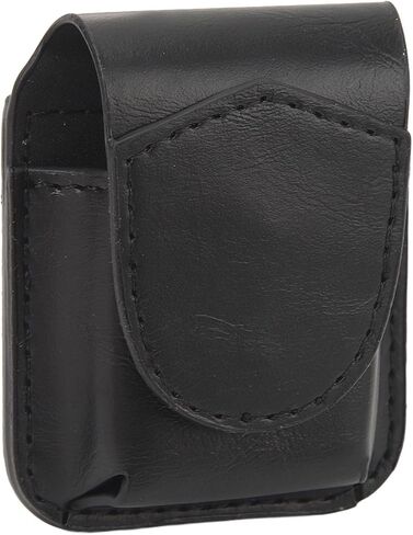 Acogedor Lighter Holder with Pocket Belt Loop, PU Leather Lighter Pouch Holder Case, Anti Scratch Protective Storage Case (Black) in Saudi Arabia