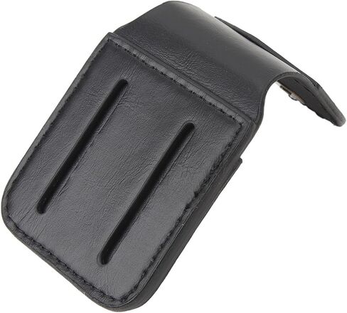 Acogedor Lighter Holder with Pocket Belt Loop, PU Leather Lighter Pouch Holder Case, Anti Scratch Protective Storage Case (Black) in Saudi Arabia