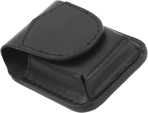 Acogedor Lighter Holder with Pocket Belt Loop, PU Leather Lighter Pouch Holder Case, Anti Scratch Protective Storage Case (Black) in Saudi Arabia