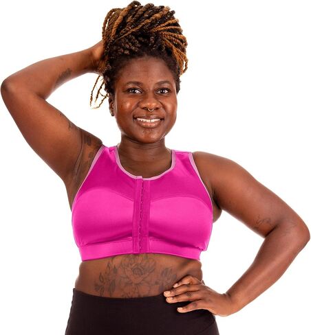 ENELL High Impact Sports Bra (100),1,Hope Pink in Kuwait