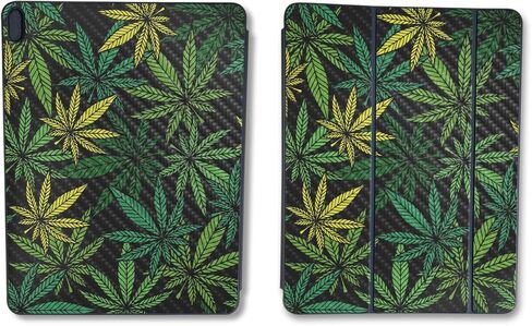 Carbon Fiber Skin Compatible with Apple Smart Folio for iPad Pro 11-inch (M2) 2024 - Mono Camo - Premium 3M Vinyl Protective Wrap Decal Cover - Easy to Apply | Crafted in The USA by MightySkins in Kuwait