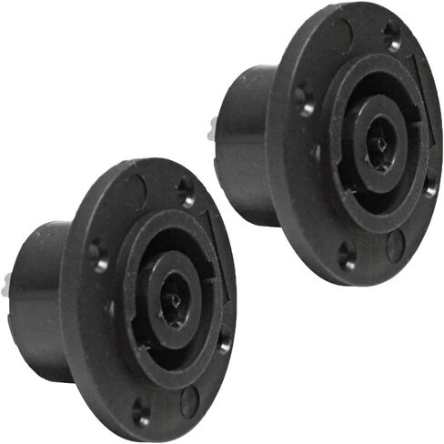 Seismic Audio - Speakon Panel Mount Connector - 8 Pole - Requires G size panel mounting holes - Jack Plate Connector in Saudi Arabia