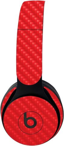 Mayyskins Carbon Carbon Skin for Beats Solo Pro Wireless Headons - الأصفر الصلب | واقي ، دائم من ألياف الكربون المحكم | من السهل تطبيق الأنماط وإزالتها وتغييرها | صنع في الولايات المتحدة in Kuwait