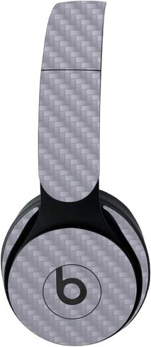 Mayyskins Carbon Carbon Skin for Beats Solo Pro Wireless Headons - الأصفر الصلب | واقي ، دائم من ألياف الكربون المحكم | من السهل تطبيق الأنماط وإزالتها وتغييرها | صنع في الولايات المتحدة in Kuwait