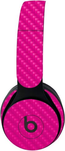 Mayyskins Carbon Carbon Skin for Beats Solo Pro Wireless Headons - الأصفر الصلب | واقي ، دائم من ألياف الكربون المحكم | من السهل تطبيق الأنماط وإزالتها وتغييرها | صنع في الولايات المتحدة in Kuwait