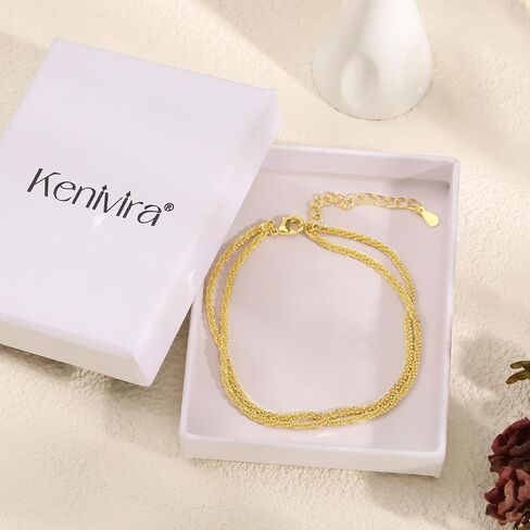 Gold Beaded Bracelets for Women, Stackable Gold Initial Bracelets for Women Non Tarnish, 14K Real Gold Plated Stretch Bead Ball Waterproof Bracelet with Letter Bracelets in Kuwait