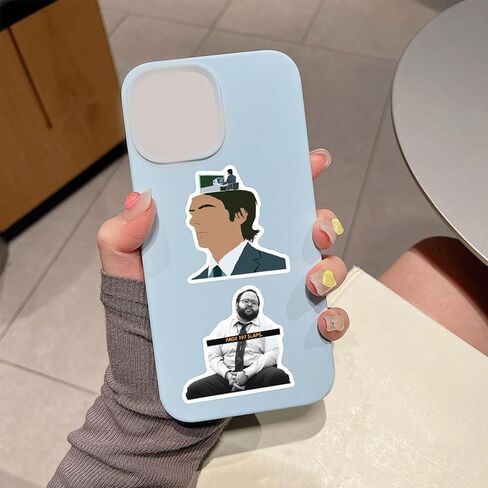 55PCS Severance TV Show Waterproof Stickers for Luggage, Skateboard, Water Bottle, Bicycle, Bumper & Snowboard - Durable Decorative Decals for DIY Crafts & Gifts (D) in Saudi Arabia