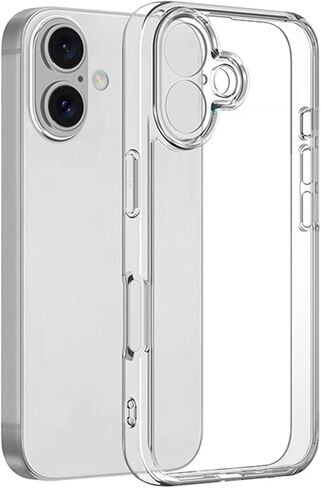 علبة الهاتف لـ iPhone 16 6.1 بوصة و 360 درجة من الجسم الكامل للغطاء الناعم المقاوم للخدش المقاوم للخدش. in Kuwait