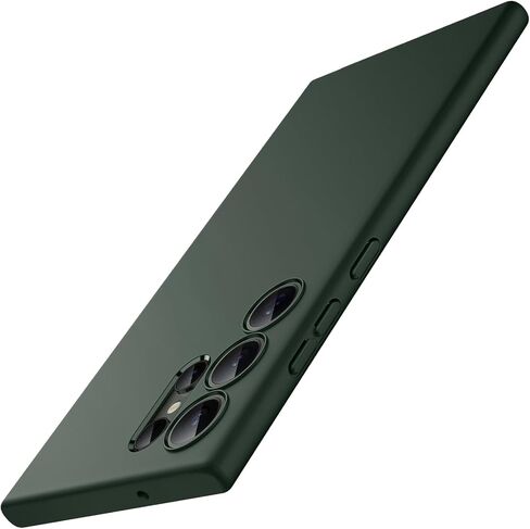 JETech Slim Fit Case for Samsung Galaxy S23 Ultra 5G 6.8-Inch, Soft TPU Thin Protective Phone Cover with Matte Finish, Shockproof (Black) in Saudi Arabia