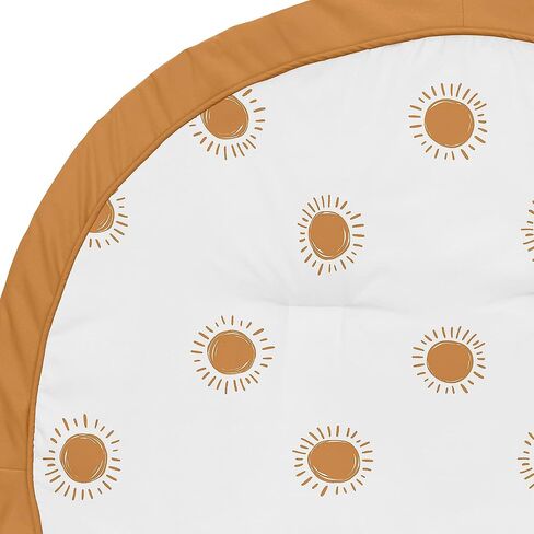 Sweet Jojo Designs Blush Pink, Gold and Grey Star and Moon Playmat Tummy Time Baby and Infant Play Mat for Celestial Collection in Saudi Arabia