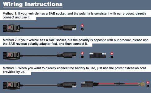 شاحن USB للدراجات النارية من EXTRACTME، شحن سريع 6.8 أمبير 3.0 شاحن هاتف USB مزدوج للدراجات النارية مع الفولتميتر ومفتاح التشغيل/الإيقاف، فصل سريع مقاوم للماء SAE إلى محول USB للهاتف والكمبيوتر اللوحي ونظام تحديد المواقع in Kuwait