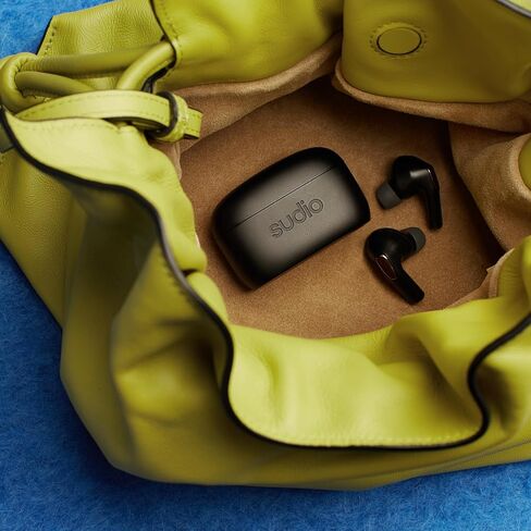 Sudio E3 Wireless Earbuds with Bluetooth 5.3, Hybrid ANC, Microphone, Codec AAC, 30h Playtime, Wireless and USB Type-C Charging, Sweat and Splash Resistance in Saudi Arabia