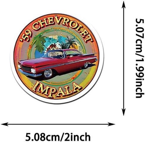 50Pcs Retro Modified Vintage Car Stickers for Journaling, Waterproof Decal Pack for Laptops, Water Bottles, Luggage, Helmets, and Motorcycles, Reusable Graffiti Art Stickers in Saudi Arabia